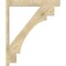 Ekena Millwork Merced Block Rough Sawn Outlooker, Douglas Fir, 6"W x 38"D x 46"H OUT06X38X46MRC05RDF - alternate 4